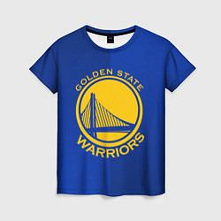 Футболка женская GOLDEN STATE WARRIORS, цвет: 3D-принт