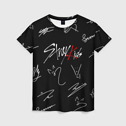 Женская футболка STRAY KIDS