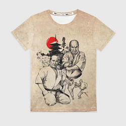 Женская футболка Масутацу Ояма