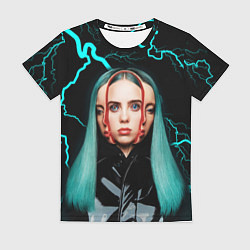 Футболка женская BILLIE EILISH, цвет: 3D-принт