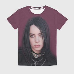 Футболка женская BILLIE EILISH, цвет: 3D-принт