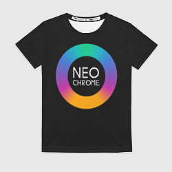 Футболка женская NEO CHROME, цвет: 3D-принт