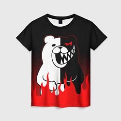 Футболка женская MONOKUMA, цвет: 3D-принт