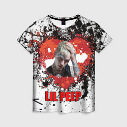 Футболка женская Lil Peep, цвет: 3D-принт