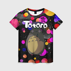 Футболка женская Totoro, цвет: 3D-принт