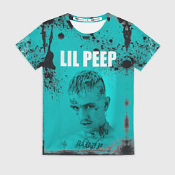 Футболка женская Lil Peep, цвет: 3D-принт