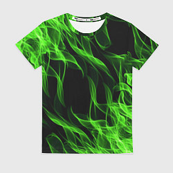 Футболка женская TOXIC FLAME, цвет: 3D-принт