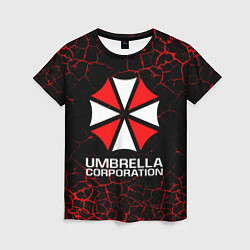 Футболка женская UMBRELLA CORPORATION, цвет: 3D-принт