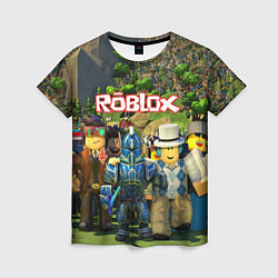 Футболка женская ROBLOX, цвет: 3D-принт