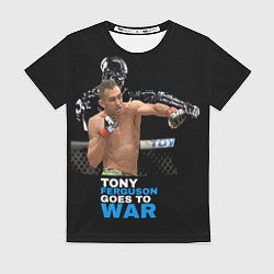 Футболка женская Tony Ferguson, цвет: 3D-принт