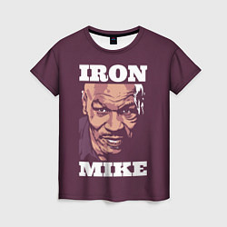 Футболка женская Mike Tyson, цвет: 3D-принт