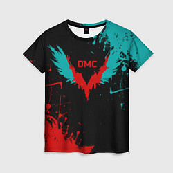 Футболка женская DMC, цвет: 3D-принт