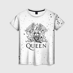 Футболка женская QUEEN, цвет: 3D-принт