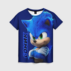 Женская футболка SONIC