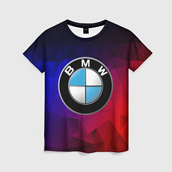 Футболка женская BMW NEON, цвет: 3D-принт