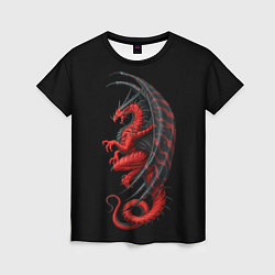 Футболка женская Red Dragon, цвет: 3D-принт