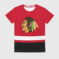 Женская футболка Chicago Blackhawks