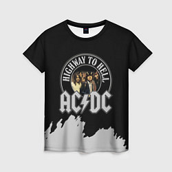 Футболка женская ACDC, цвет: 3D-принт
