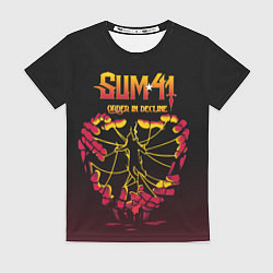 Футболка женская SUM41 OID, цвет: 3D-принт