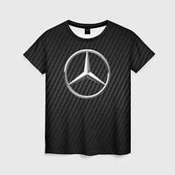 Футболка женская MERCEDES, цвет: 3D-принт