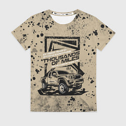 Футболка женская OffRoad Team, цвет: 3D-принт