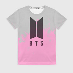 Футболка женская BTS, цвет: 3D-принт