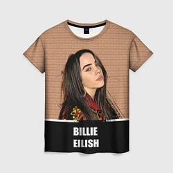 Футболка женская Billie Eilish, цвет: 3D-принт