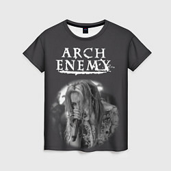 Футболка женская Arch Enemy 79, цвет: 3D-принт