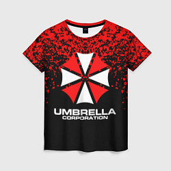 Футболка женская Umbrella Corporation, цвет: 3D-принт