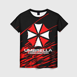 Футболка женская Umbrella Corporation, цвет: 3D-принт