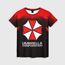 Футболка женская UMBRELLA CORP, цвет: 3D-принт