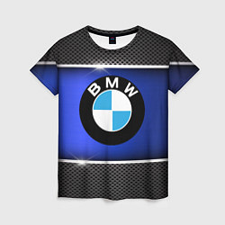 Футболка женская BMW, цвет: 3D-принт