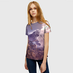 Футболка женская Танк, цвет: 3D-принт — фото 2