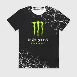 Футболка женская MONSTER ENERGY, цвет: 3D-принт