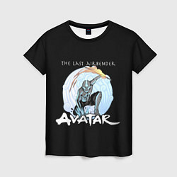 Футболка женская Аватар Легенда об Аанге, цвет: 3D-принт