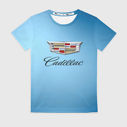 Женская футболка Cadillac