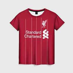 Футболка женская Liverpool FC, цвет: 3D-принт