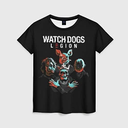 Футболка женская Watch Dogs Legion, цвет: 3D-принт