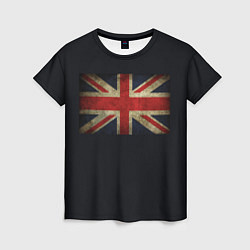 Футболка женская Britain флаг, цвет: 3D-принт