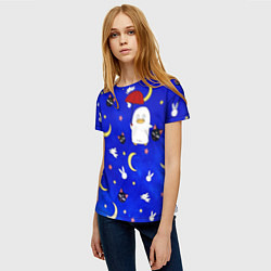 Футболка женская GINTAMA, цвет: 3D-принт — фото 2