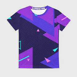 Футболка женская ГЕОМЕТРИЯ, цвет: 3D-принт
