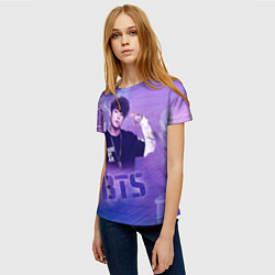 Футболка женская BTS, цвет: 3D-принт — фото 2