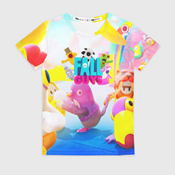 Футболка женская FALL GAYS ФОЛЛ ГАЙС, цвет: 3D-принт