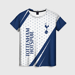 Футболка женская TOTTENHAM HOTSPUR Тоттенхэм, цвет: 3D-принт