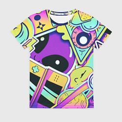 Футболка женская Alien, цвет: 3D-принт