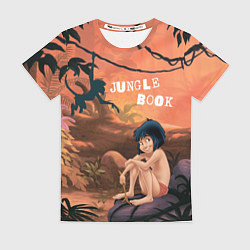 Футболка женская Mowgli, цвет: 3D-принт