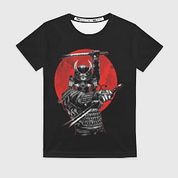 Футболка женская Samurai, цвет: 3D-принт