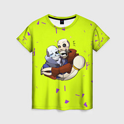 Футболка женская Undertale, цвет: 3D-принт