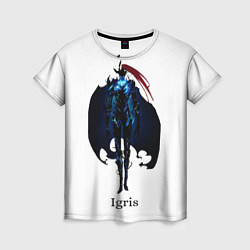 Женская футболка Igris из Solo Leveling Поднятие уровня в одиночку