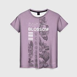 Футболка женская Blossom, цвет: 3D-принт
